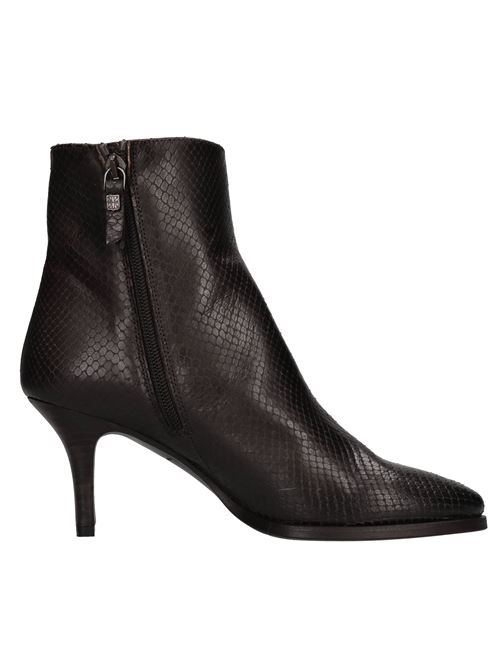 Hadid leather ankle boots PANTANETTI | 16661F HADIDTABACCO